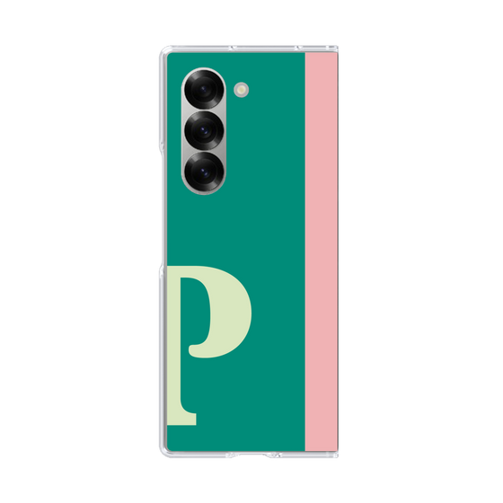 Clear Case［ オリジナル - initial color line - P green ］