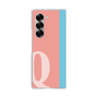 Clear Case［ オリジナル - initial color line - Q pink ］