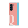 Clear Case［ オリジナル - initial color line - Q pink ］