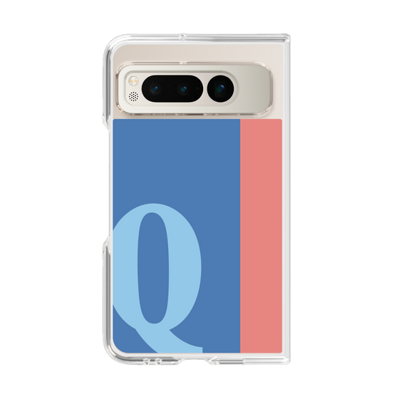 Clear Case［ Original - initial color line - Q blue ］