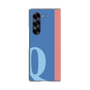 Clear Case［ オリジナル - initial color line - Q blue ］
