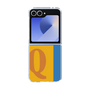 Clear Case［ オリジナル - initial color line - Q orange ］