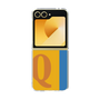 Clear Case［ オリジナル - initial color line - Q orange ］