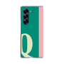 Clear Case［ オリジナル - initial color line - Q green ］