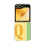 Clear Case［ オリジナル - initial color line - Q yellow ］
