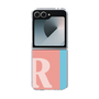 Clear Case［ オリジナル - initial color line - R pink ］