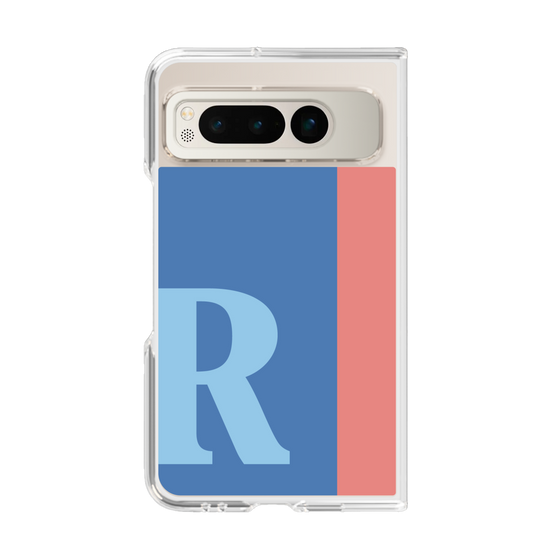 Clear Case［ Original - initial color line - R blue ］