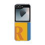 Clear Case［ オリジナル - initial color line - R orange ］