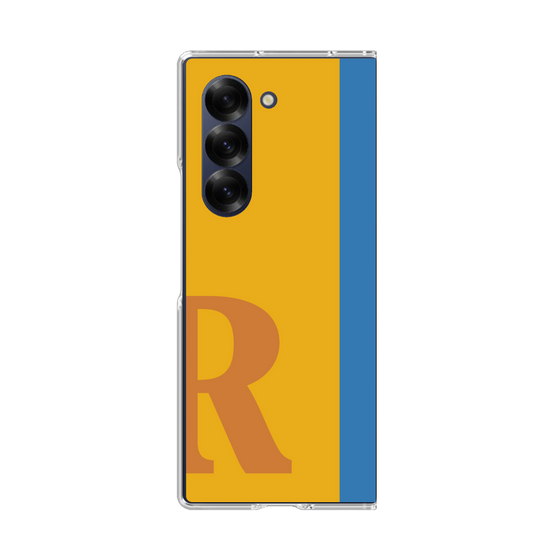 Clear Case［ オリジナル - initial color line - R orange ］