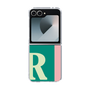 Clear Case［ オリジナル - initial color line - R green ］