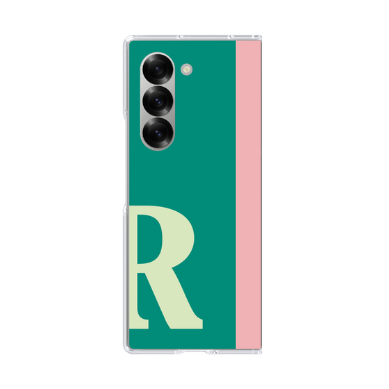 Clear Case［ オリジナル - initial color line - R green ］