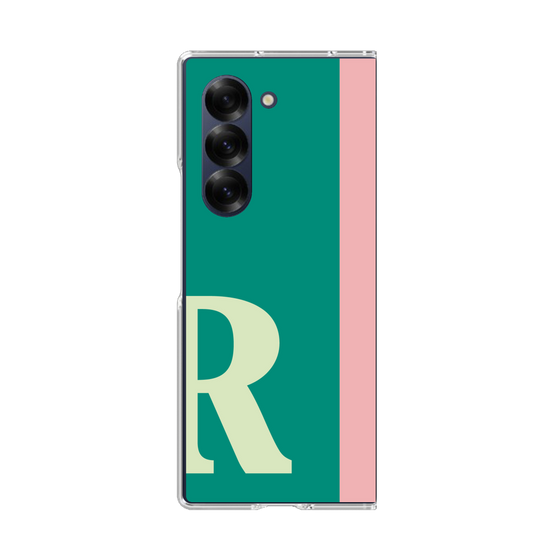 Clear Case［ オリジナル - initial color line - R green ］