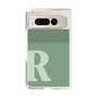 Clear Case［ Original - initial two tone - R green ］