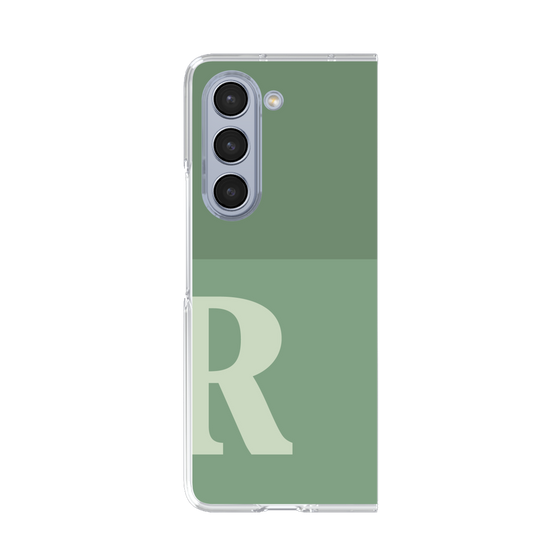 Clear Case［ Original - initial two tone - R green ］