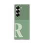 Clear Case［ オリジナル - initial two tone - R green ］