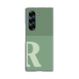 Clear Case［ オリジナル - initial two tone - R green ］
