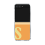 Clear Case［ Original - initial two tone - S orange ］