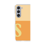 Clear Case［ Original - initial two tone - S orange ］