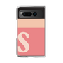 Clear Case［ Original - initial two tone - S pink ］