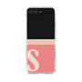 Clear Case［ Original - initial two tone - S pink ］