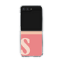 Clear Case［ Original - initial two tone - S pink ］