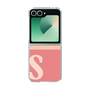 Clear Case［ オリジナル - initial two tone - S pink ］