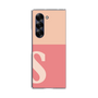 Clear Case［ オリジナル - initial two tone - S pink ］