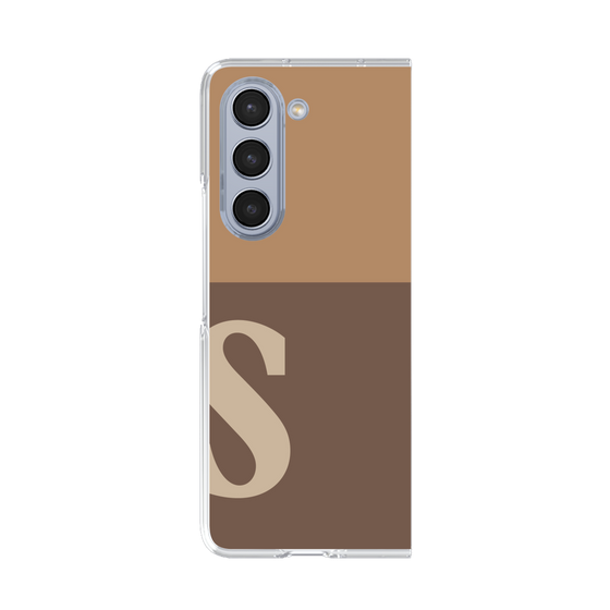 Clear Case［ Original - initial two tone - S brown ］