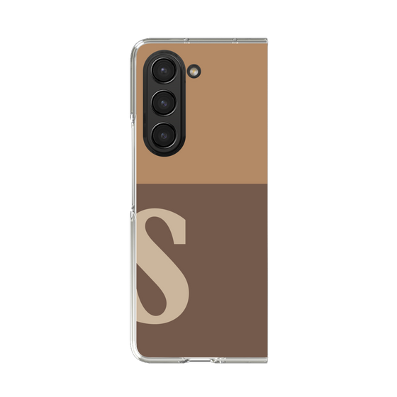 Clear Case［ Original - initial two tone - S brown ］