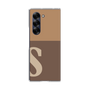 Clear Case［ オリジナル - initial two tone - S brown ］