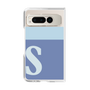 Clear Case［ Original - initial two tone - S blue ］