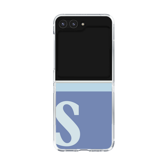 Clear Case［ Original - initial two tone - S blue ］