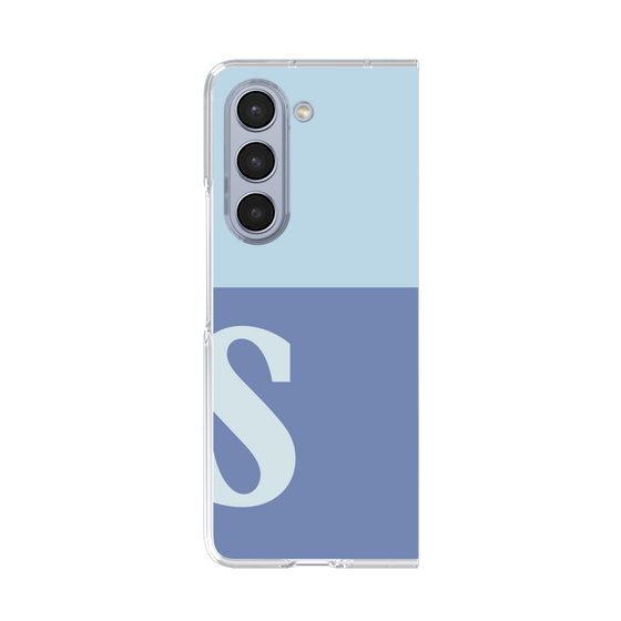 Clear Case［ Original - initial two tone - S blue ］