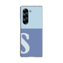 Clear Case［ オリジナル - initial two tone - S blue ］
