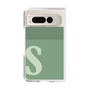 Clear Case［ Original - initial two tone - S green ］
