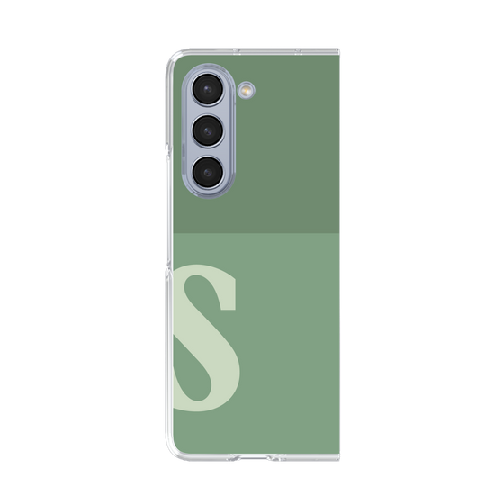 Clear Case［ Original - initial two tone - S green ］