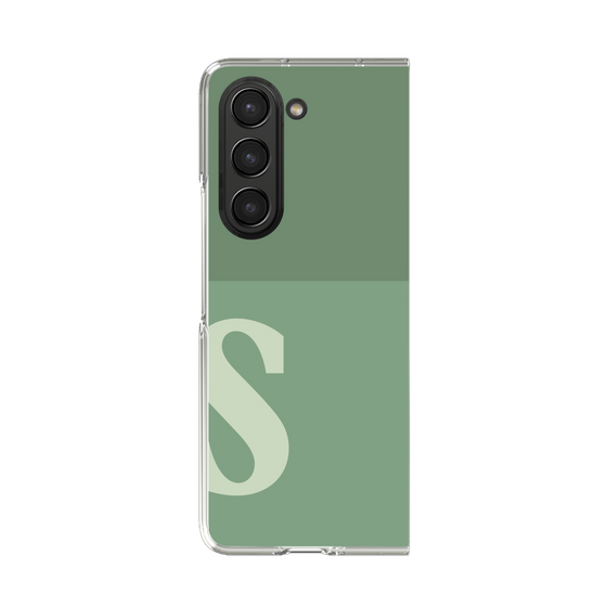 Clear Case［ Original - initial two tone - S green ］