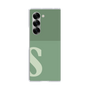 Clear Case［ オリジナル - initial two tone - S green ］