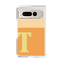 Clear Case［ Original - initial two tone - T orange ］