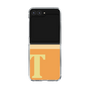 Clear Case［ Original - initial two tone - T orange ］