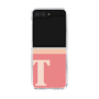 Clear Case［ Original - initial two tone - T pink ］