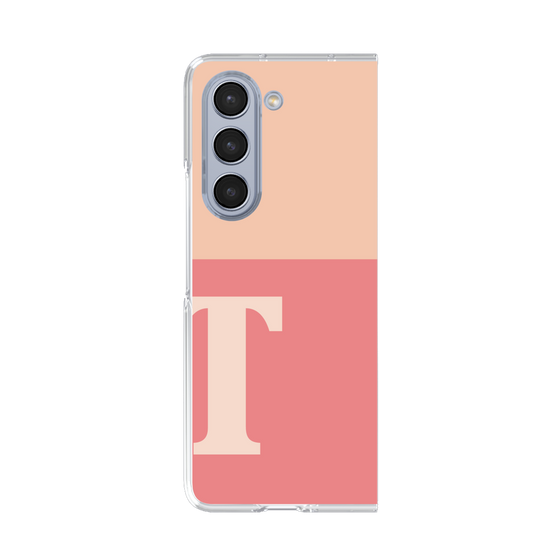 Clear Case［ Original - initial two tone - T pink ］