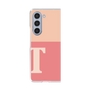 Clear Case［ Original - initial two tone - T pink ］