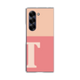 Clear Case［ オリジナル - initial two tone - T pink ］