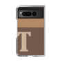Clear Case［ Original - initial two tone - T brown ］