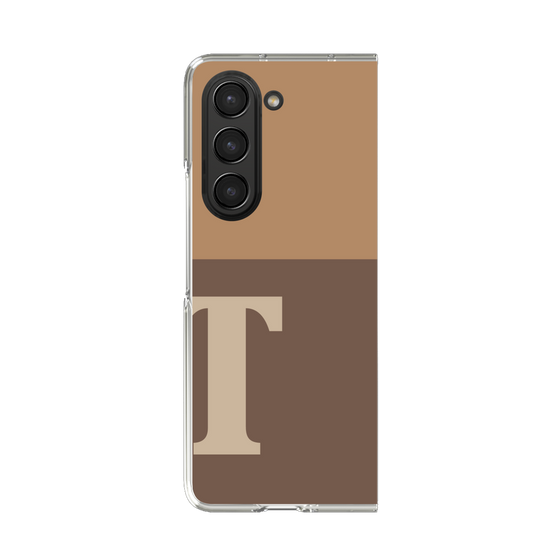 Clear Case［ Original - initial two tone - T brown ］
