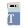 Clear Case［ Original - initial two tone - T blue ］