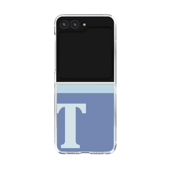 Clear Case［ Original - initial two tone - T blue ］