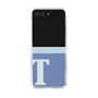 Clear Case［ Original - initial two tone - T blue ］
