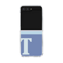 Clear Case［ Original - initial two tone - T blue ］
